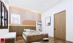 Thiết kế nội thất Phan Thiết mẫu nhà phố hiện đại 3 tầng 